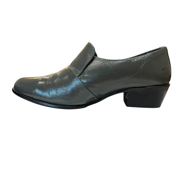 Stacy Adams Mens Gray Leather Loafers Dress Shoe  Size 9.5  Office Formal Church main image 4
